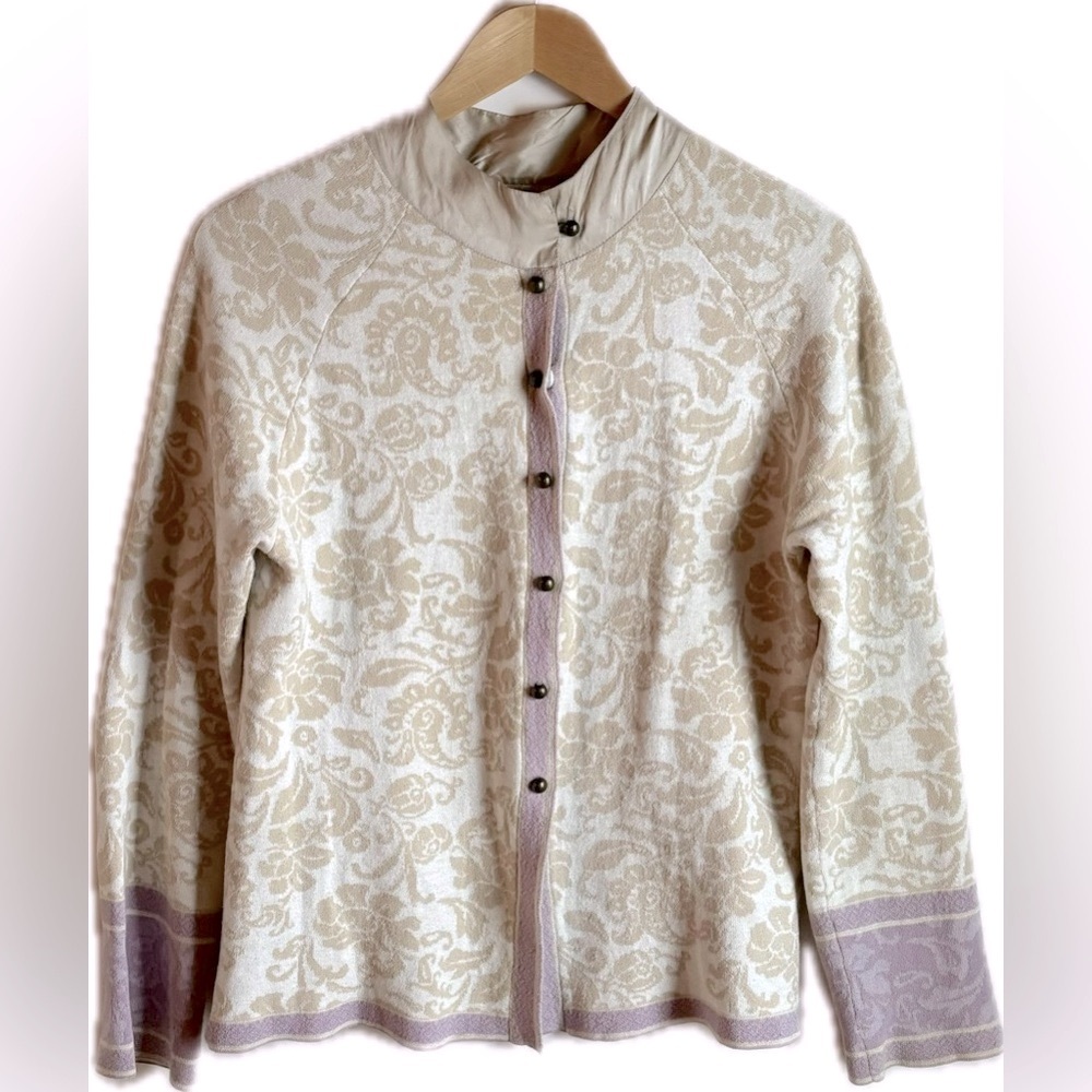 Icelandic Design 100% Cotton Button Up Ski Cardigan